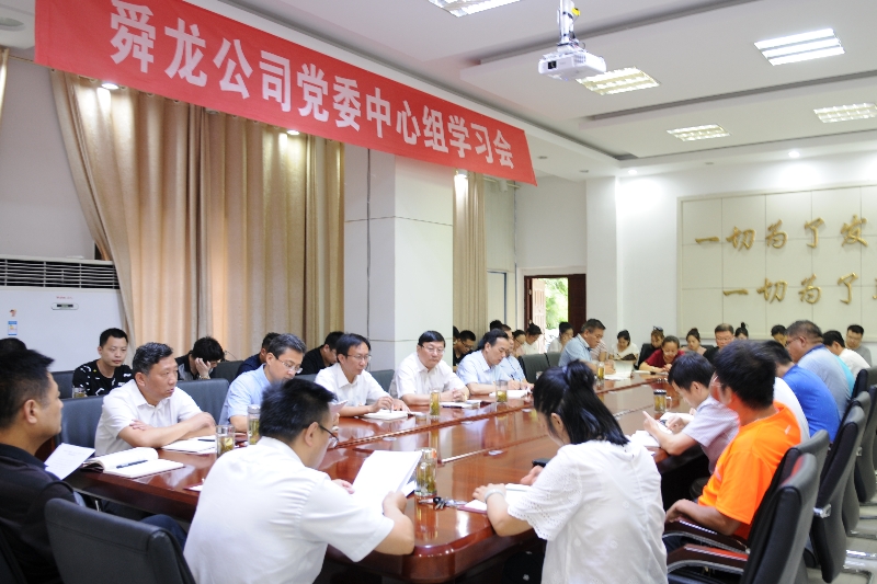 舜龍公司召開“講忠誠(chéng)、嚴(yán)紀(jì)律、立政德”專題警示教育動(dòng)員會(huì)